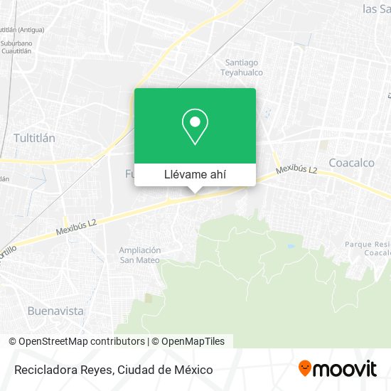 Mapa de Recicladora Reyes