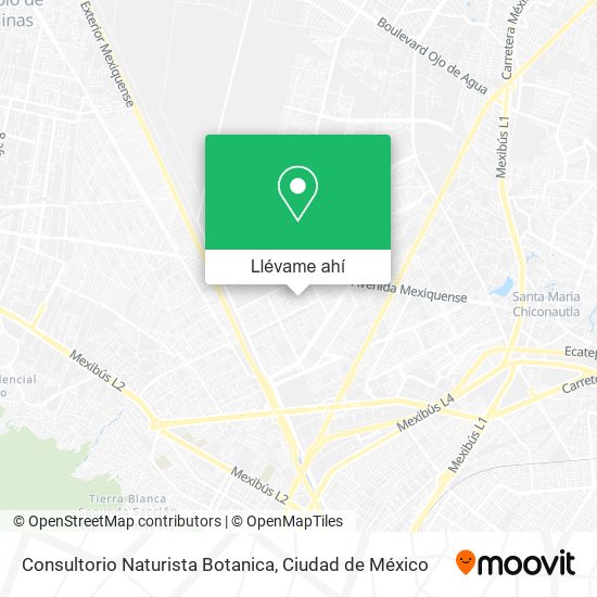 Mapa de Consultorio Naturista Botanica