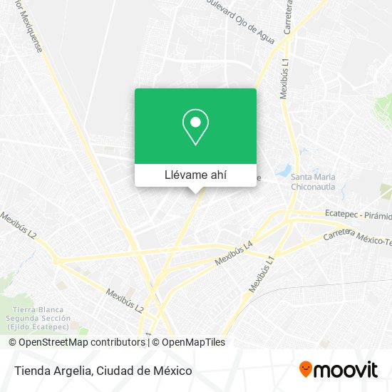 Mapa de Tienda Argelia