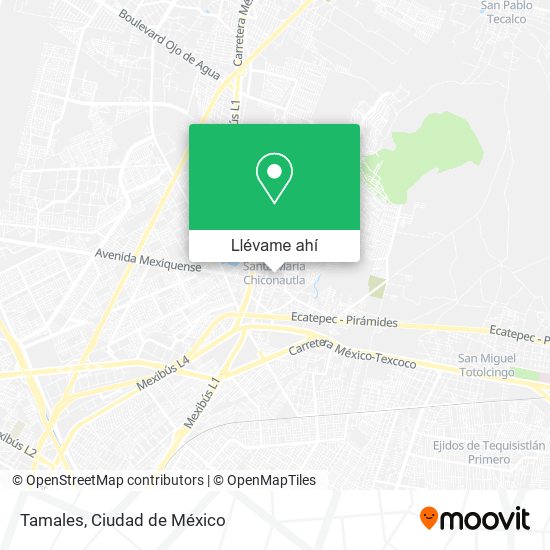 Mapa de Tamales