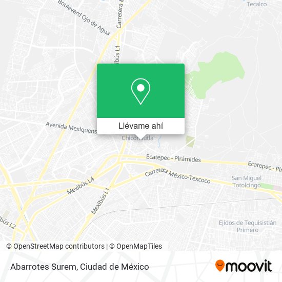 Mapa de Abarrotes Surem