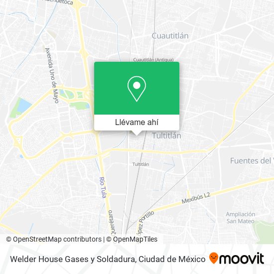 Mapa de Welder House Gases y Soldadura