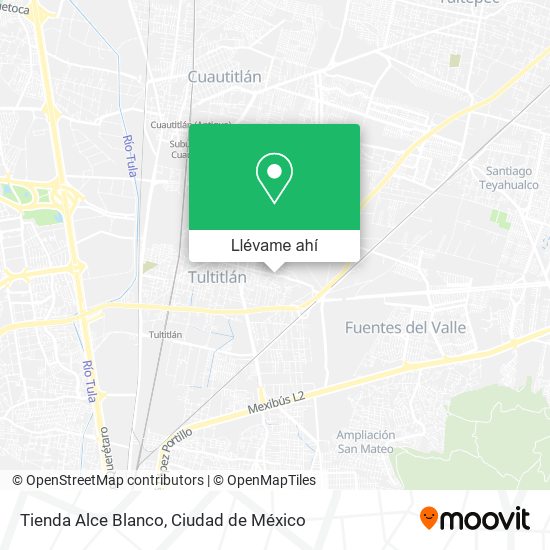 Mapa de Tienda Alce Blanco