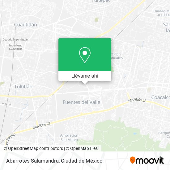 Mapa de Abarrotes Salamandra