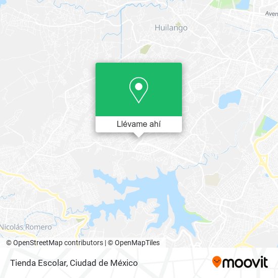 Mapa de Tienda Escolar