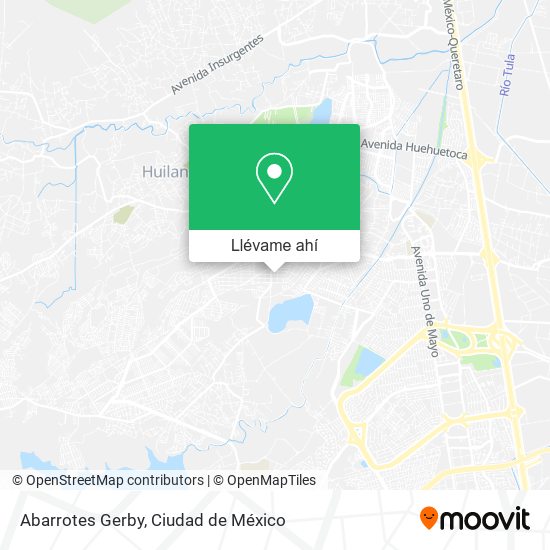 Mapa de Abarrotes Gerby