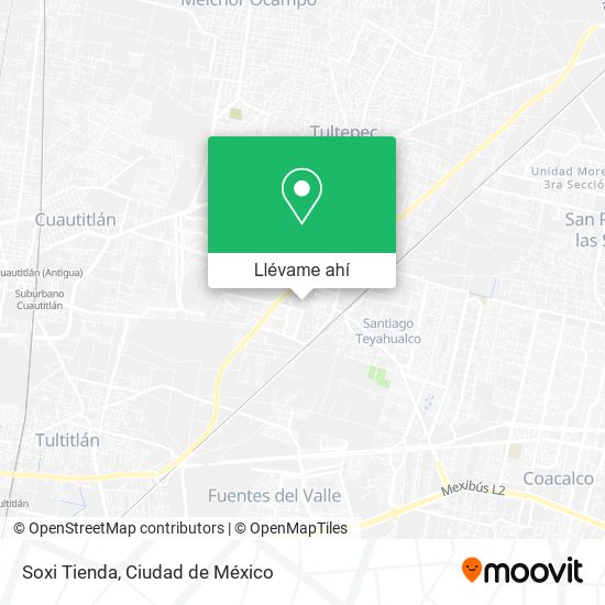 Mapa de Soxi Tienda