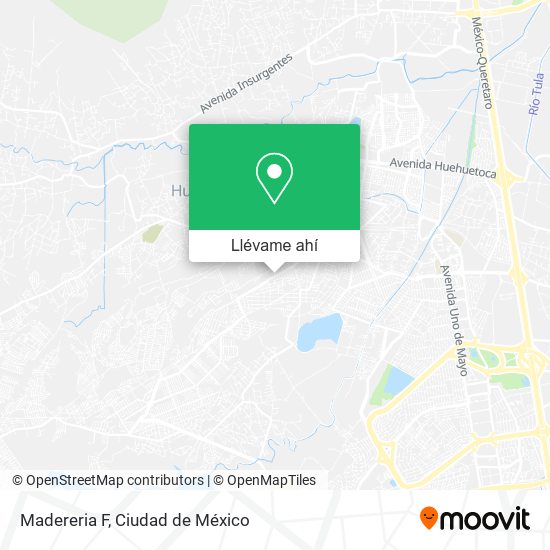 Mapa de Madereria F