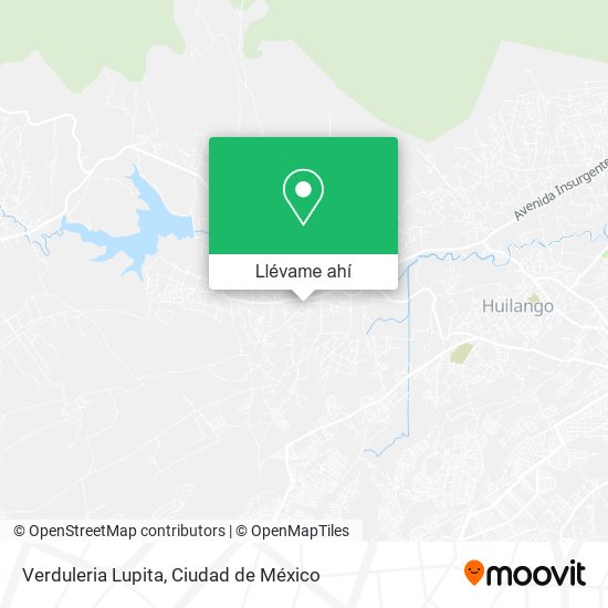 Mapa de Verduleria Lupita