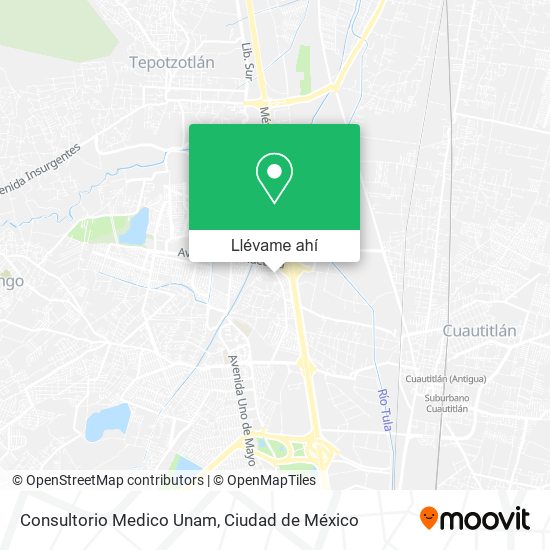 Mapa de Consultorio Medico Unam