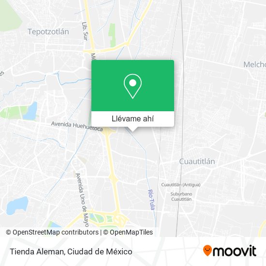 Mapa de Tienda Aleman