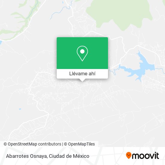 Mapa de Abarrotes Osnaya