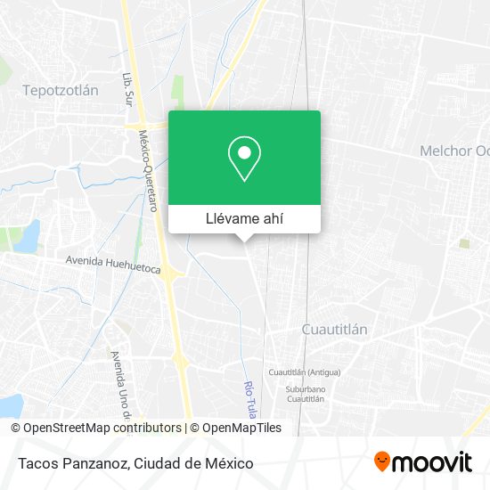 Mapa de Tacos Panzanoz