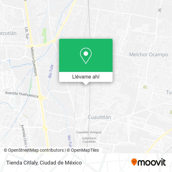 Mapa de Tienda Citlaly