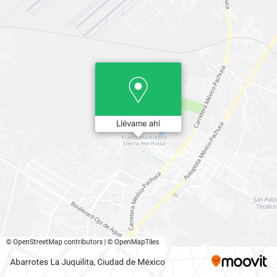 Mapa de Abarrotes La Juquilita