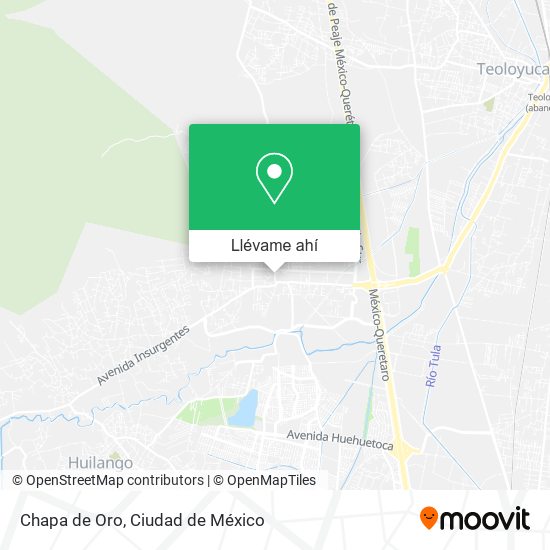 Mapa de Chapa de Oro