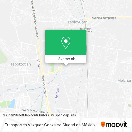 Mapa de Transportes Vázquez González