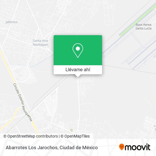 Mapa de Abarrotes Los Jarochos