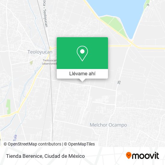 Mapa de Tienda Berenice