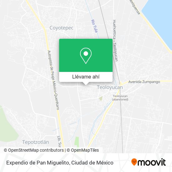 Mapa de Expendio de Pan Miguelito