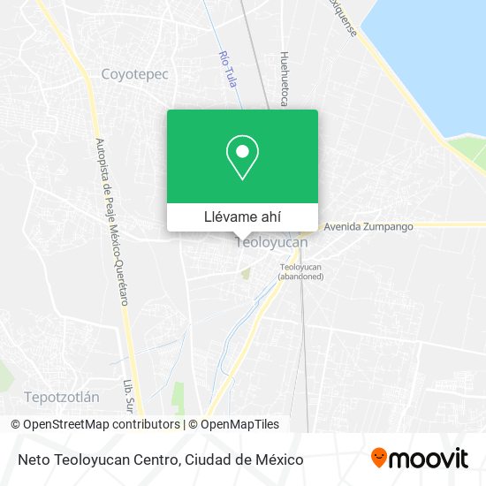 Mapa de Neto Teoloyucan Centro