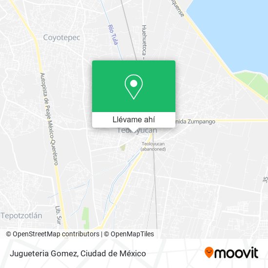 Mapa de Jugueteria Gomez