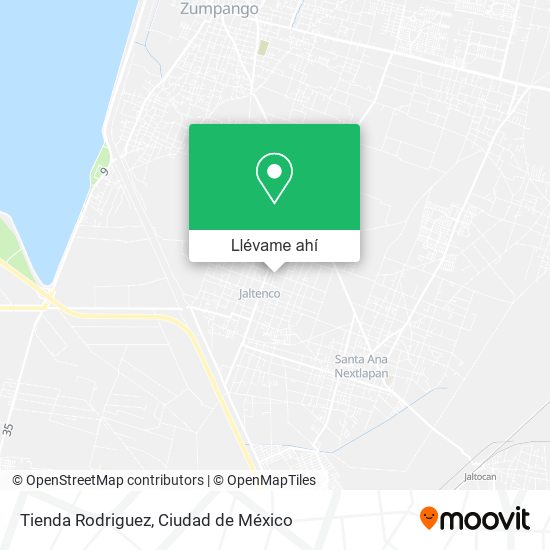 Mapa de Tienda Rodriguez