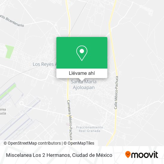 Mapa de Miscelanea Los 2 Hermanos