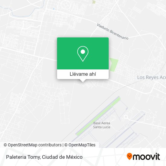 Mapa de Paleteria Tomy