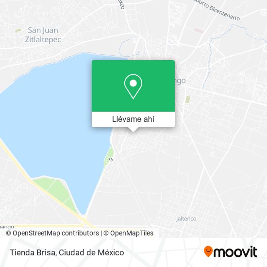 Mapa de Tienda Brisa