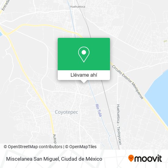 Mapa de Miscelanea San Miguel