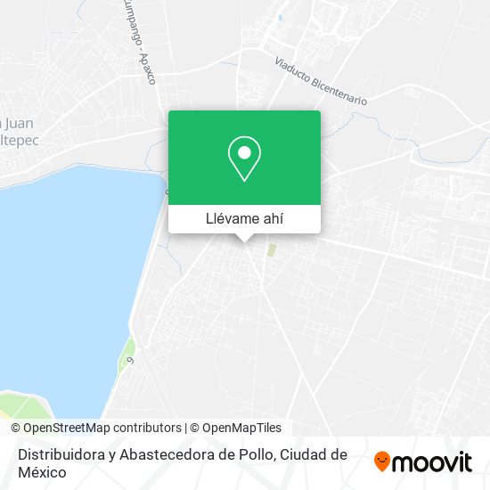 Mapa de Distribuidora y Abastecedora de Pollo