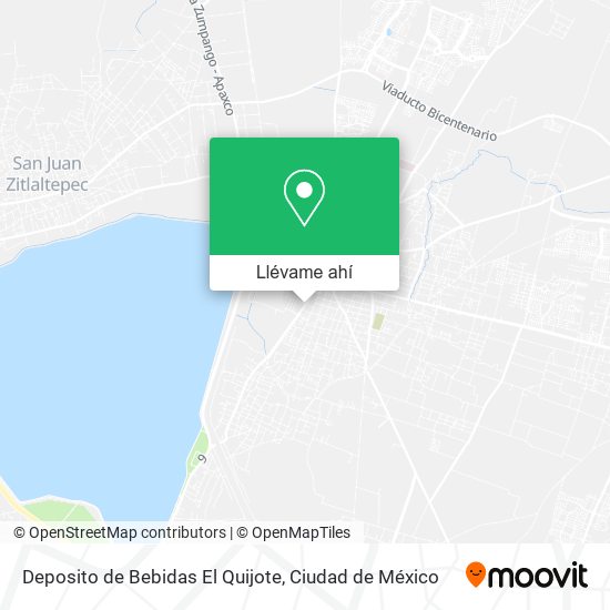 Mapa de Deposito de Bebidas El Quijote