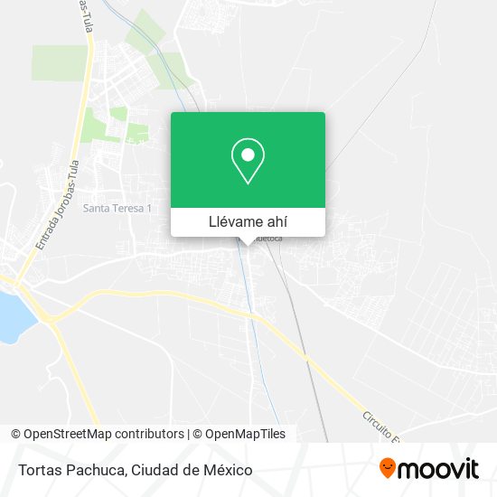 Mapa de Tortas Pachuca