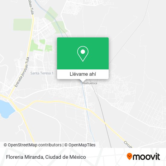 Mapa de Floreria Miranda