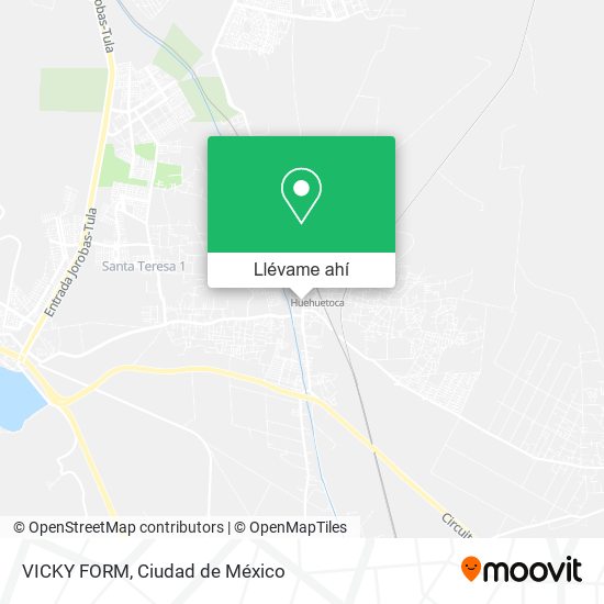 Mapa de VICKY FORM