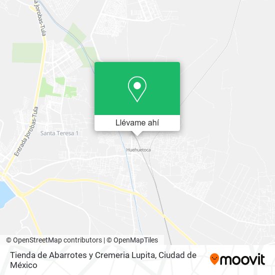 Mapa de Tienda de Abarrotes y Cremeria Lupita