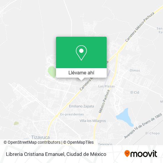Mapa de Libreria Cristiana Emanuel