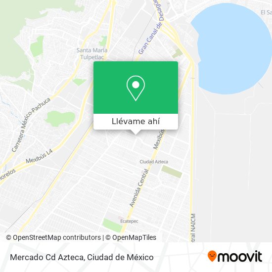 Mapa de Mercado Cd Azteca