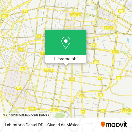 Mapa de Labiratorio Dental DDL