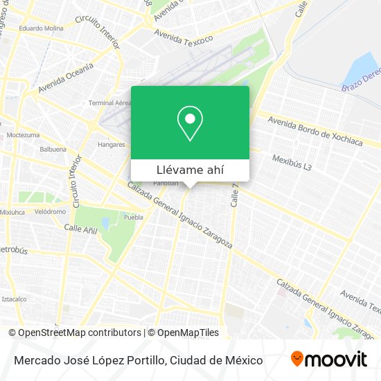 Mapa de Mercado José López Portillo