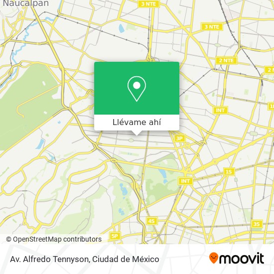 Mapa de Av. Alfredo Tennyson