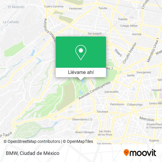 Mapa de BMW