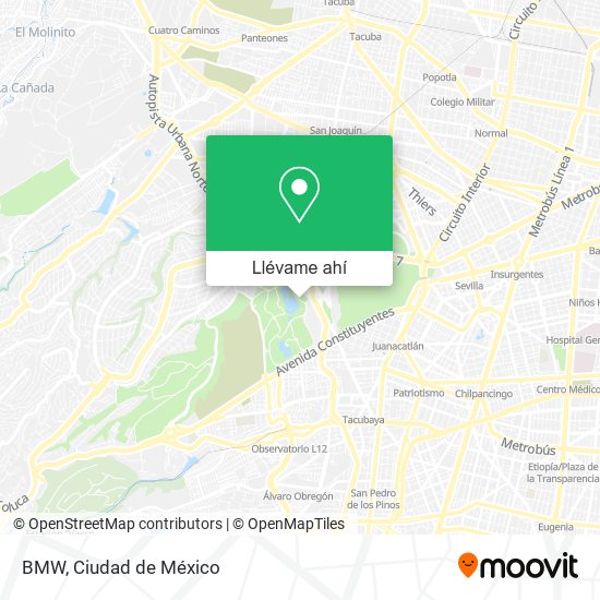 Mapa de BMW