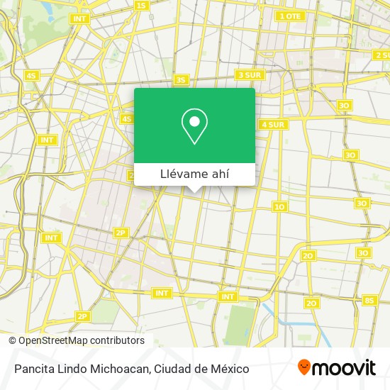 Mapa de Pancita Lindo Michoacan