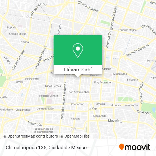 Mapa de Chimalpopoca 135