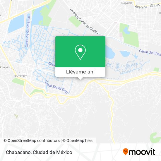 Mapa de Chabacano