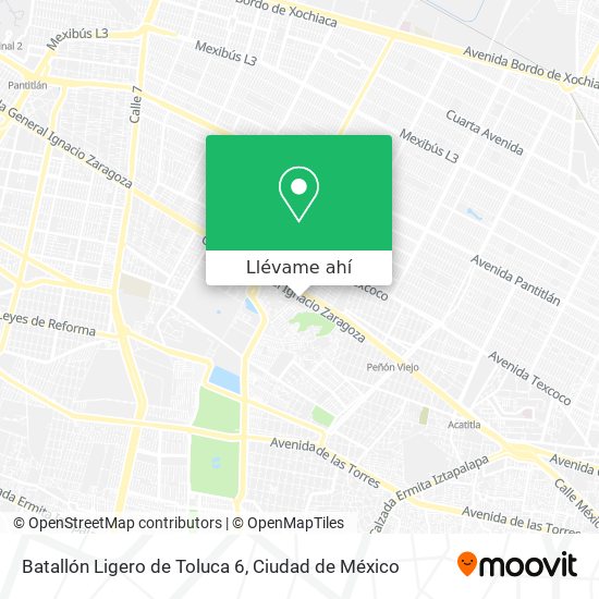 Mapa de Batallón Ligero de Toluca 6