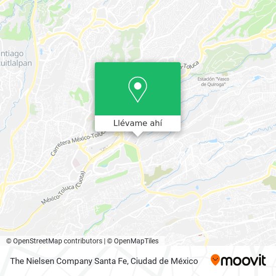 Mapa de The Nielsen Company Santa Fe