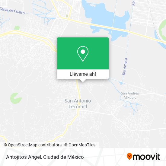 Mapa de Antojitos Angel